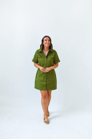 Cargo Cutie Utility Dress