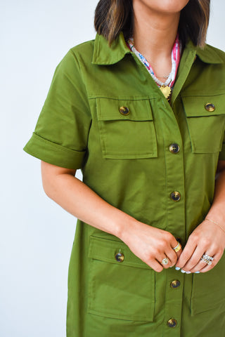 Cargo Cutie Utility Dress