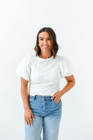 Be White Back Top