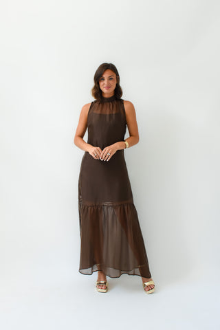 Get Brown On It Maxi Dress