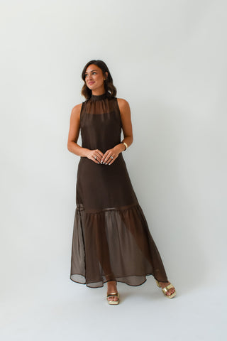 Get Brown On It Maxi Dress