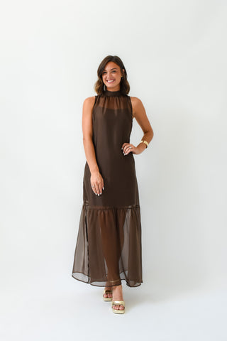 Get Brown On It Maxi Dress