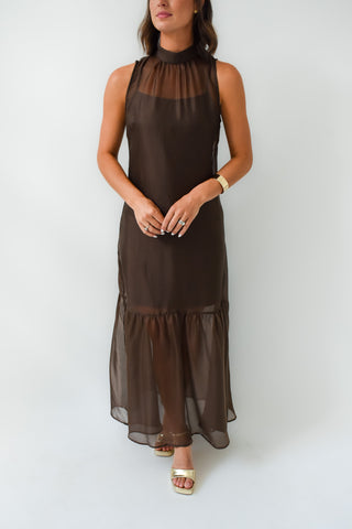 Get Brown On It Maxi Dress