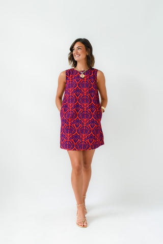 Pattern My French Damask Shift Dress