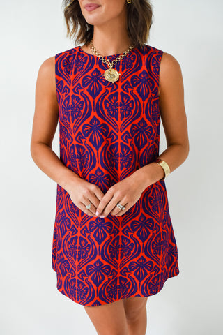 Pattern My French Damask Shift Dress
