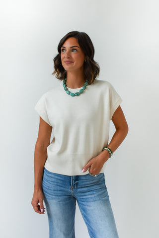 Neutral Ground Knit Top
