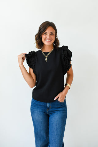 The Ruffle Shuffle Top