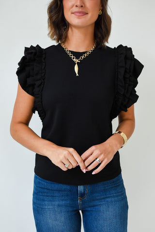 The Ruffle Shuffle Top