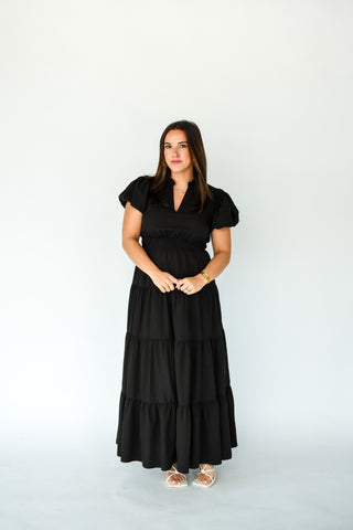Feeling The Love Tiered Midi Dress