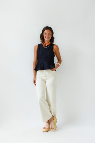 Jean Come True Denim Top
