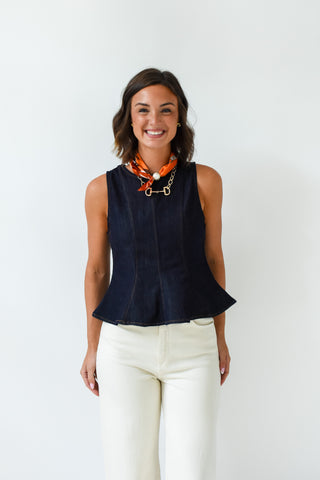 Jean Come True Denim Top