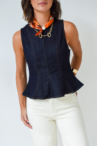 Jean Come True Denim Top