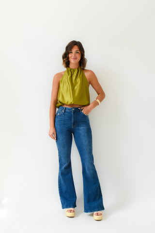 Olive The Drama Halter Top