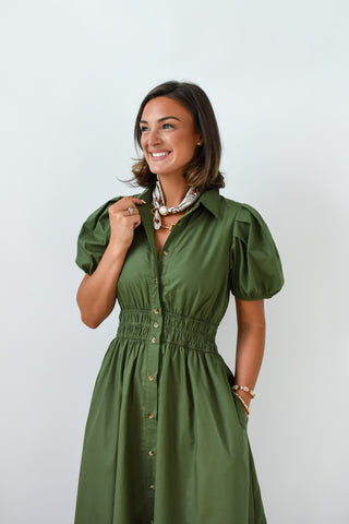 Waist My Time Midi Dress