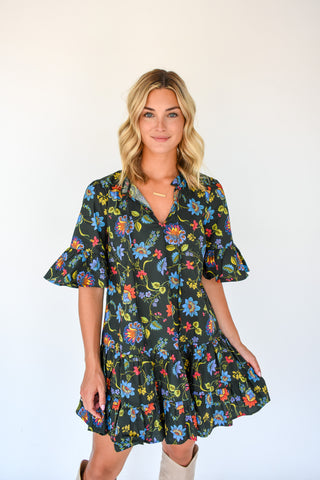 Floral Auggie Shift Dress