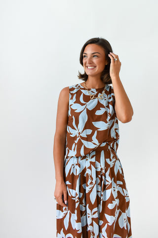 Branching Out Button Back Top