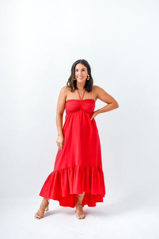 How High Can You Go Midi Dress