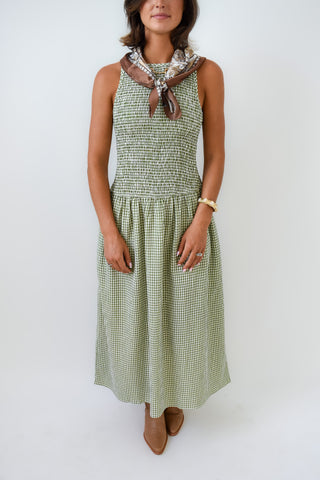 Gingham Dream Midi Dress