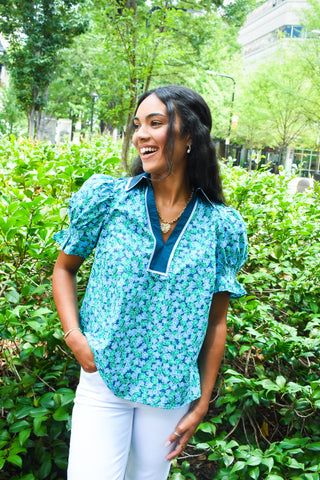Wildflower Hour Floral Top