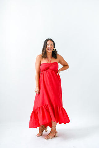 How High Can You Go Midi Dress