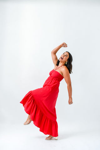 How High Can You Go Midi Dress