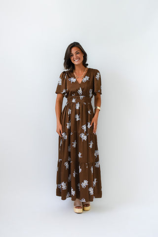 Petal Talk Floral Maxi Dress