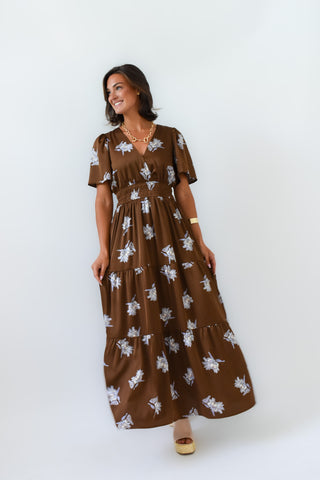 Petal Talk Floral Maxi Dress