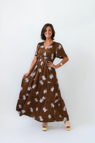 Petal Talk Floral Maxi Dress