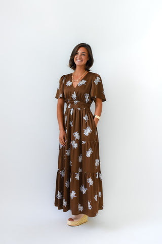 Petal Talk Floral Maxi Dress
