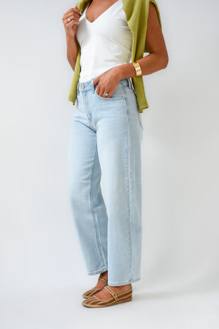 Just Black Relaxed Straight Barrel Jeans