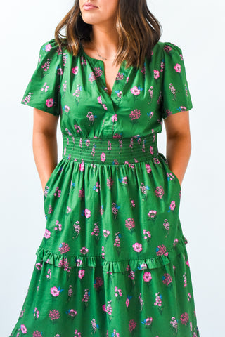Trini Floral Tiered Maxi Dress