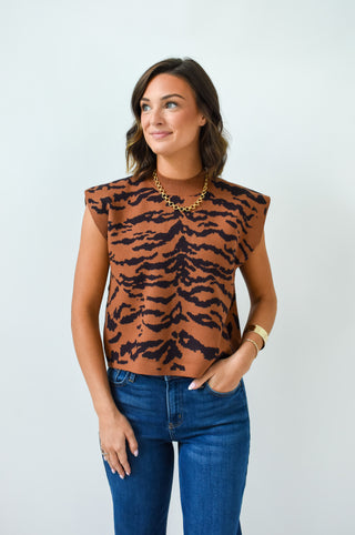 Vest Dressed Sweater