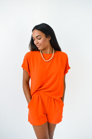 Victory Vibes Top and Shorts Set
