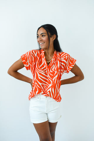 Tiger Beat Game Day Top