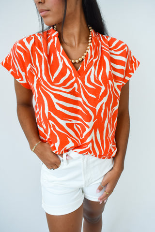 Tiger Beat Game Day Top