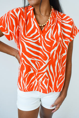 Tiger Beat Game Day Top