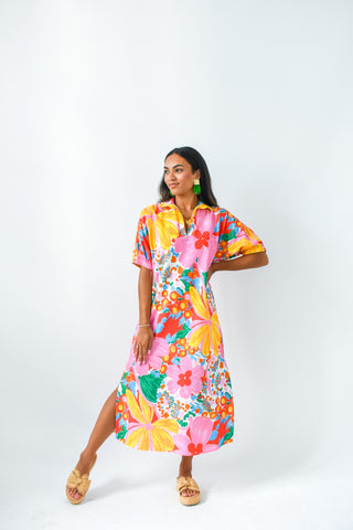 Bloom Shakalaka Floral Midi Dress