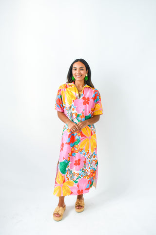 Bloom Shakalaka Floral Midi Dress
