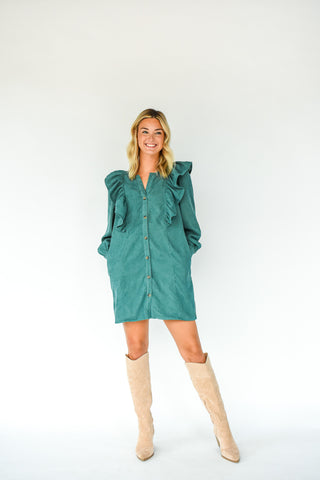Fall Feels Corduroy Dress