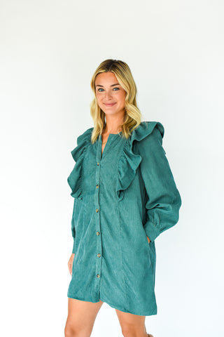 Fall Feels Corduroy Dress