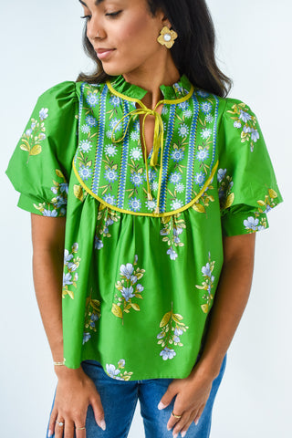 A Pop Of Style Top