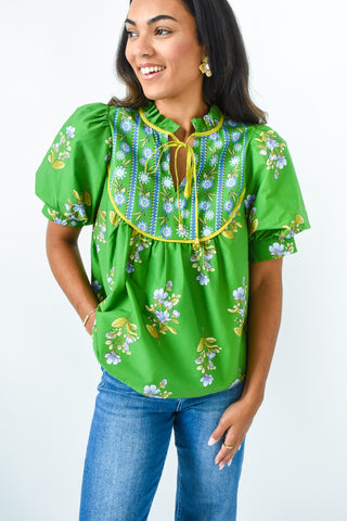 A Pop Of Style Top