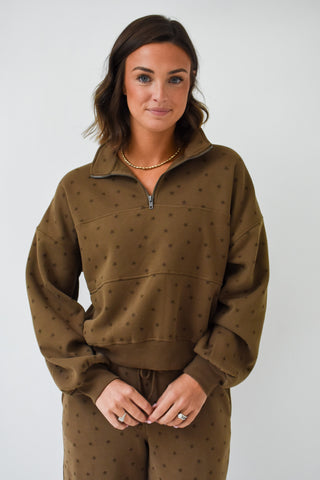 Seeing Stars Half Zip Sweatshirt