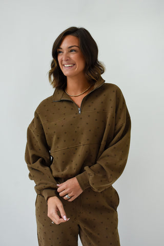 Seeing Stars Half Zip Sweatshirt