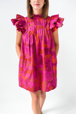 In the Jungle Lovel Shift Mini Dress