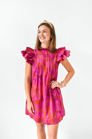 In the Jungle Lovel Shift Mini Dress