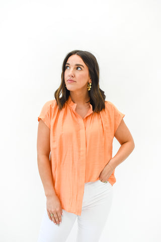 Chic Charm Button Down Top