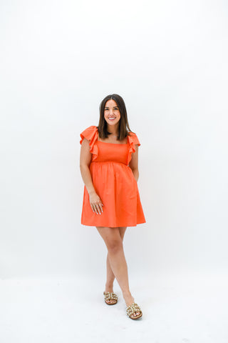 Gianna Tie Back Babydoll Dress