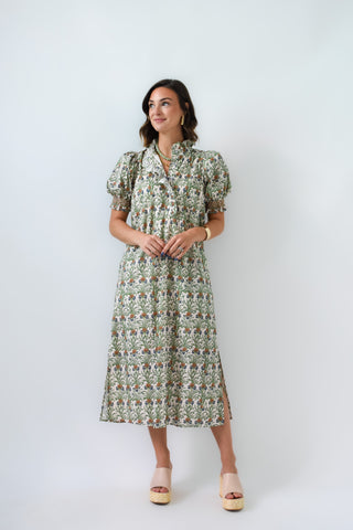 Pretty in Petals Midi Dress