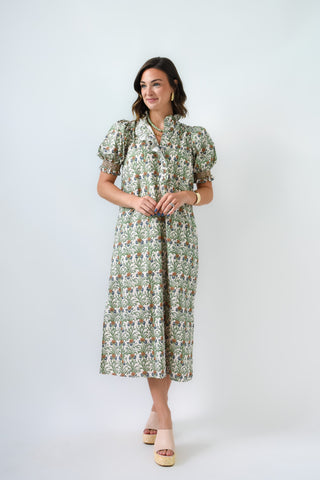 Pretty in Petals Midi Dress